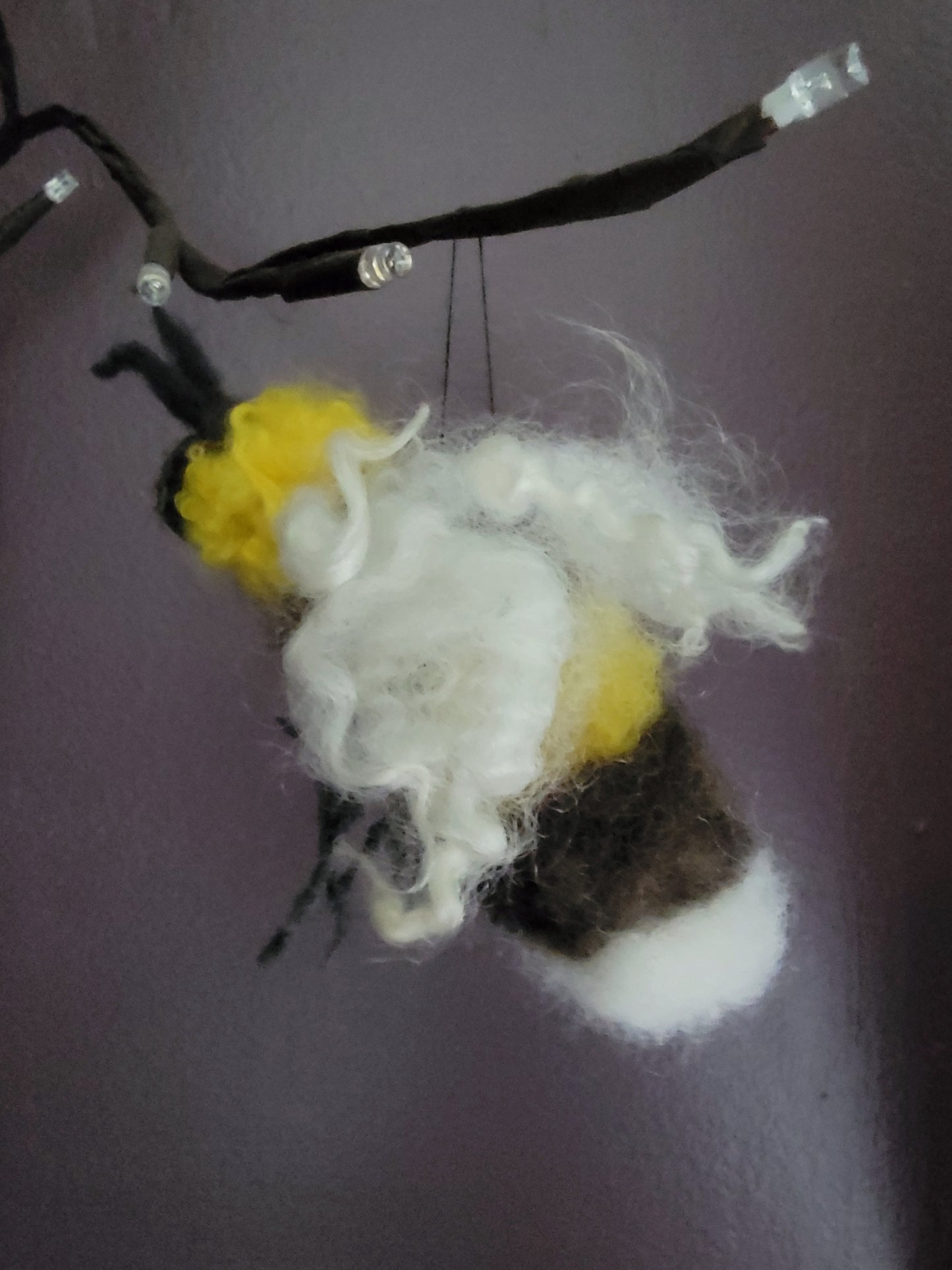 Needle Felted Honeybee