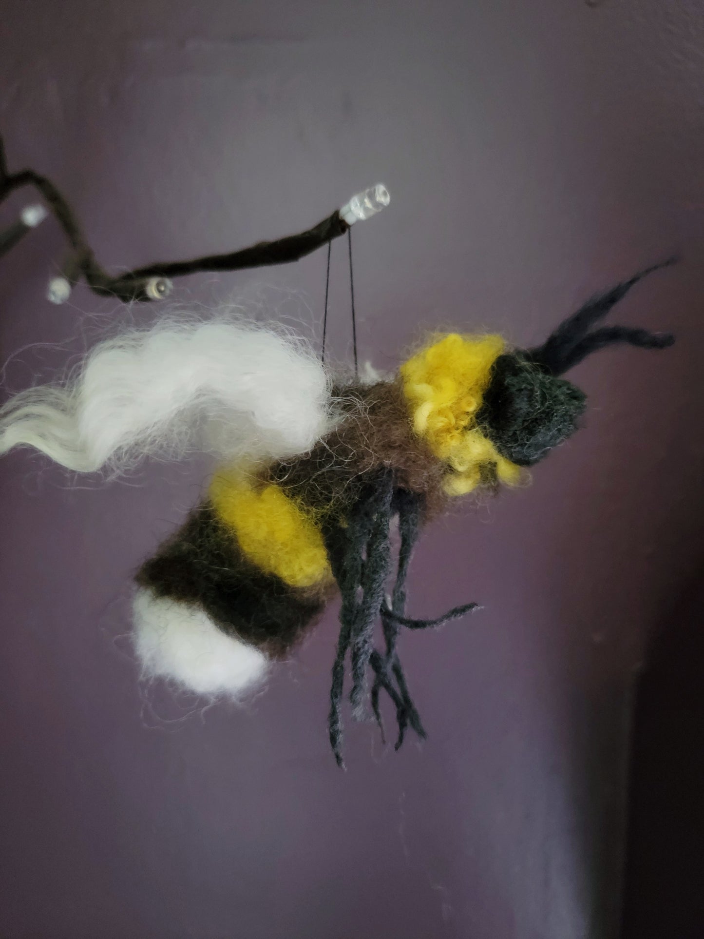 Needle Felted Honeybee