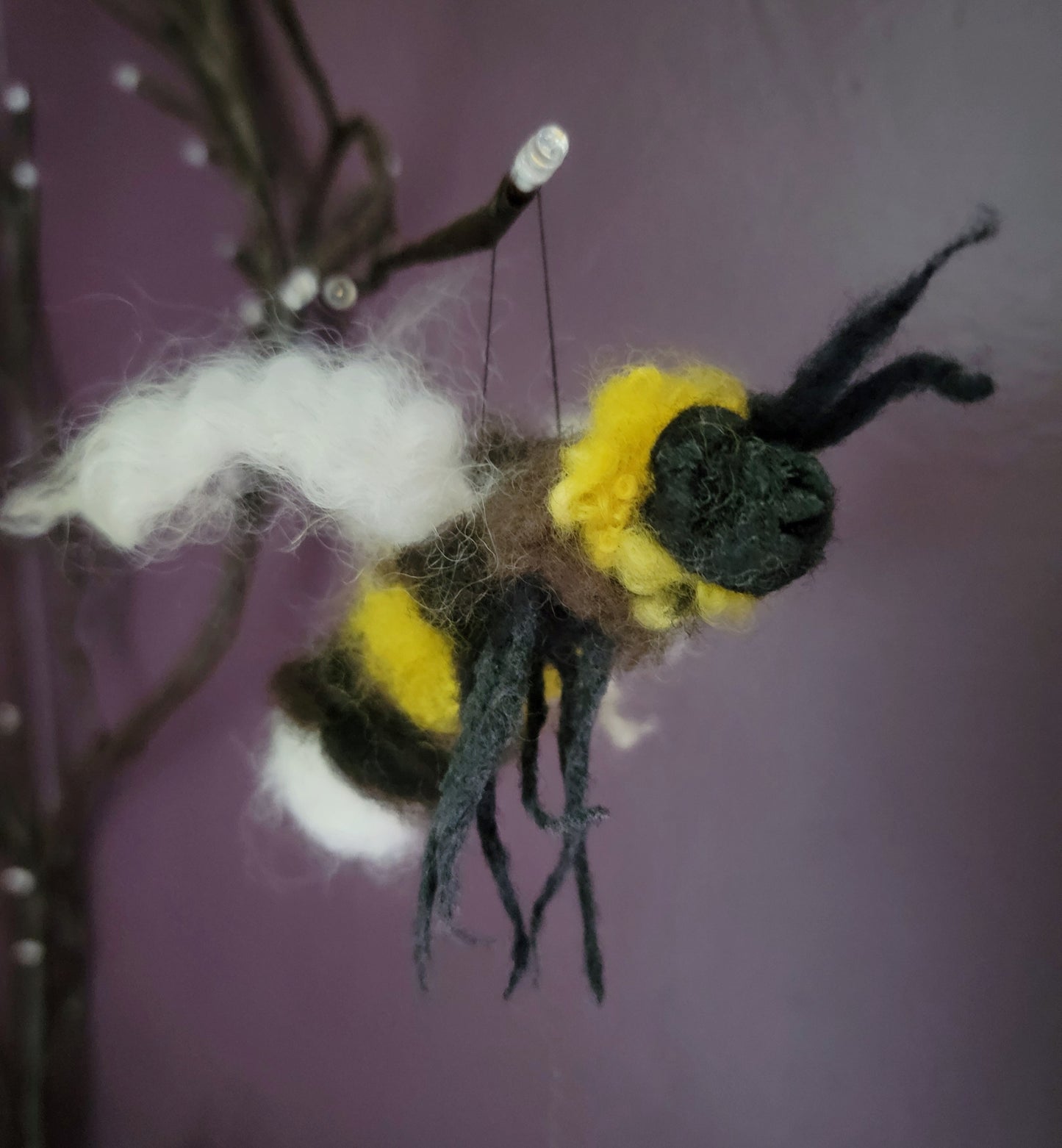 Needle Felted Honeybee