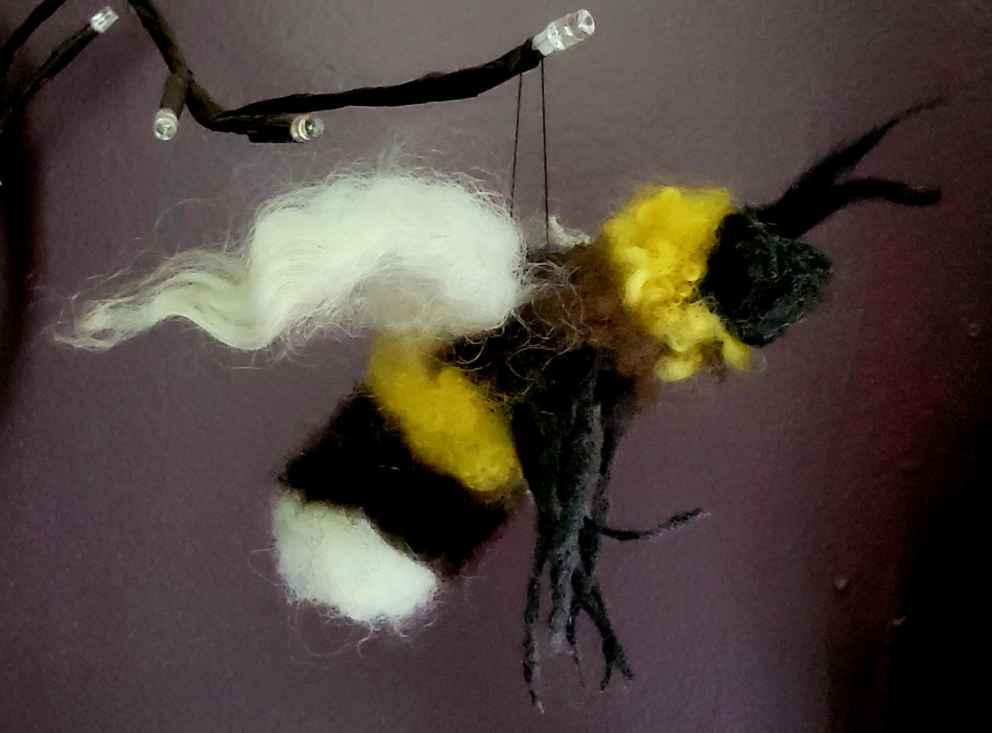 Needle Felted Honeybee