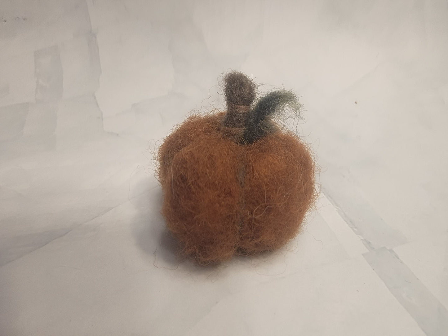 Needle Felted Pumpkin