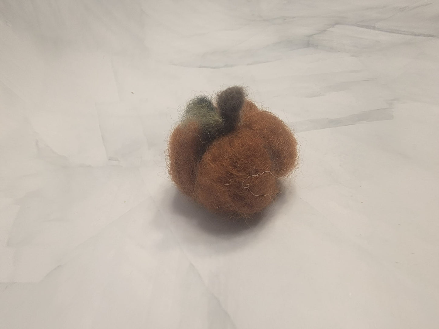 Needle Felted Pumpkin