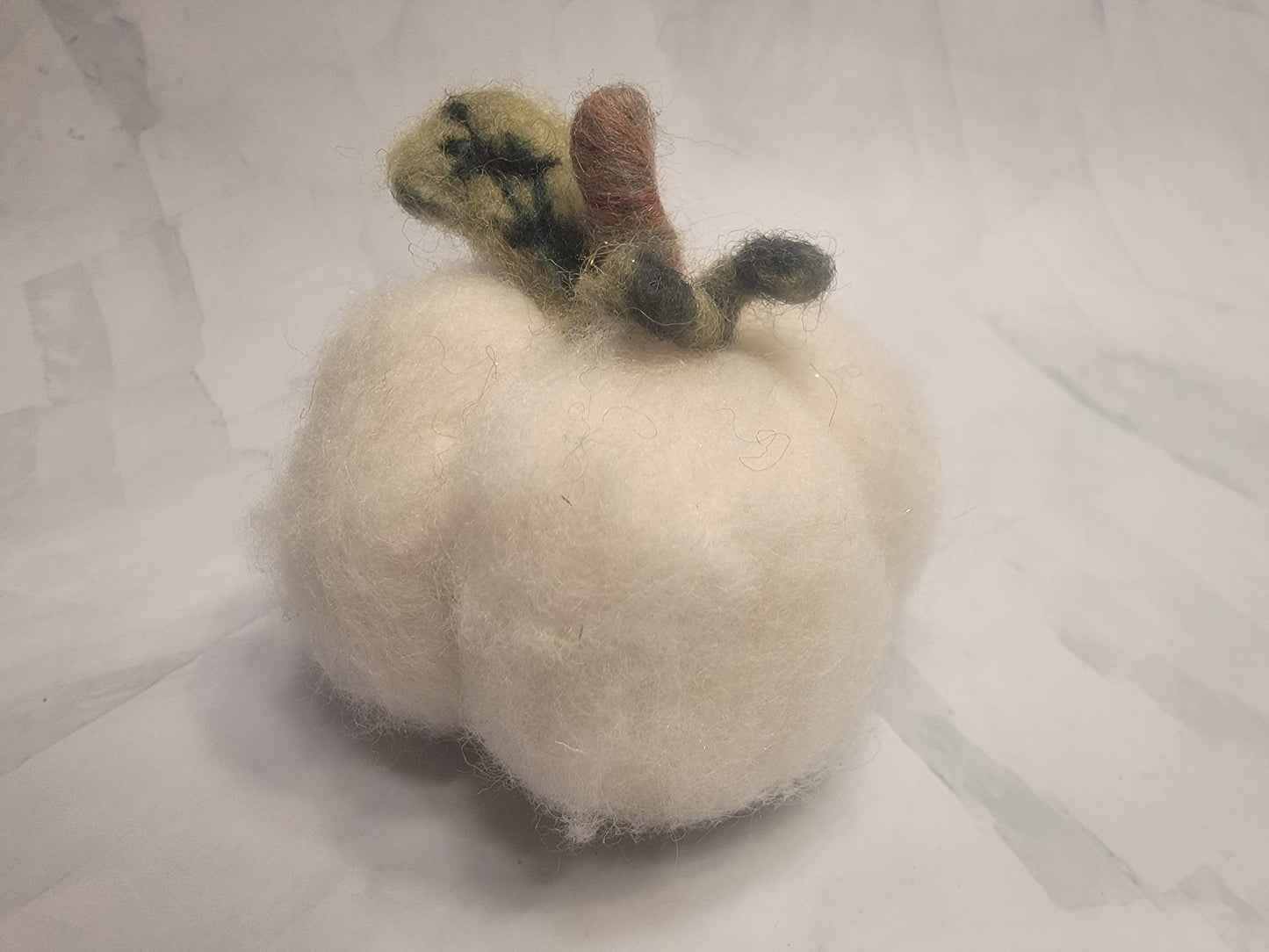 Needle Felted Pumpkin