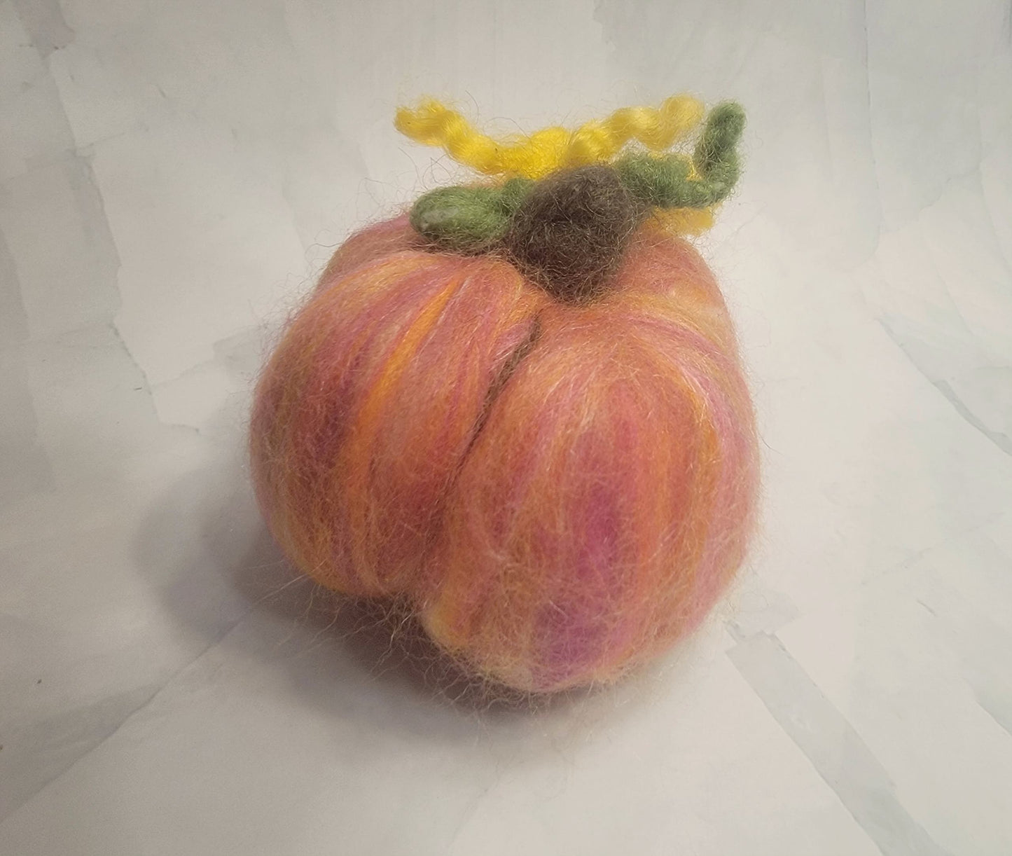 Needle Felted Pumpkin