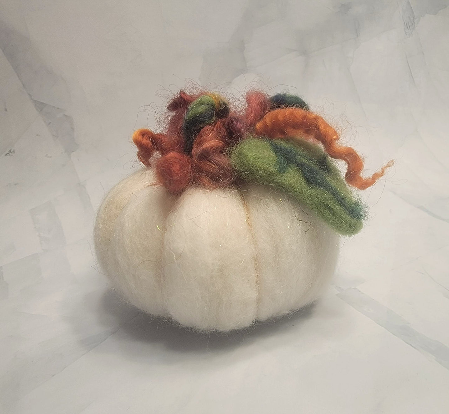 Needle Felted Pumpkin