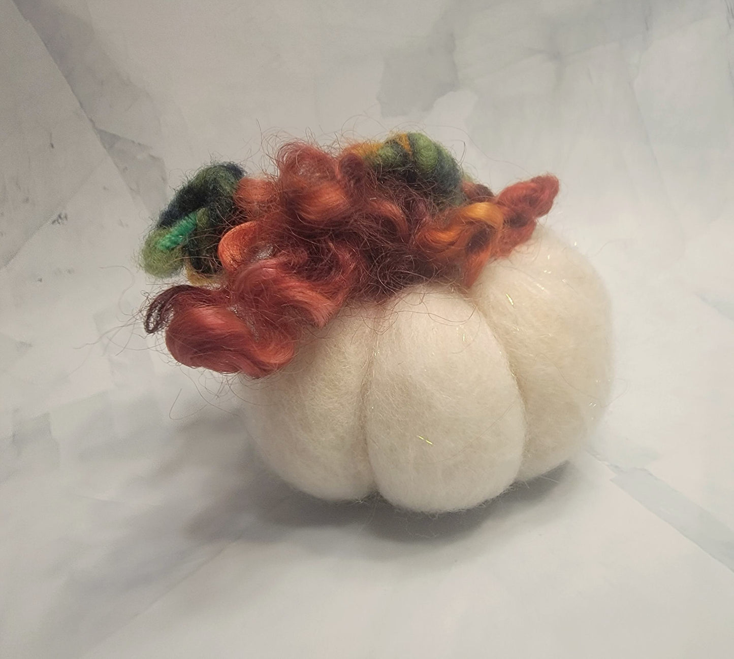 Needle Felted Pumpkin