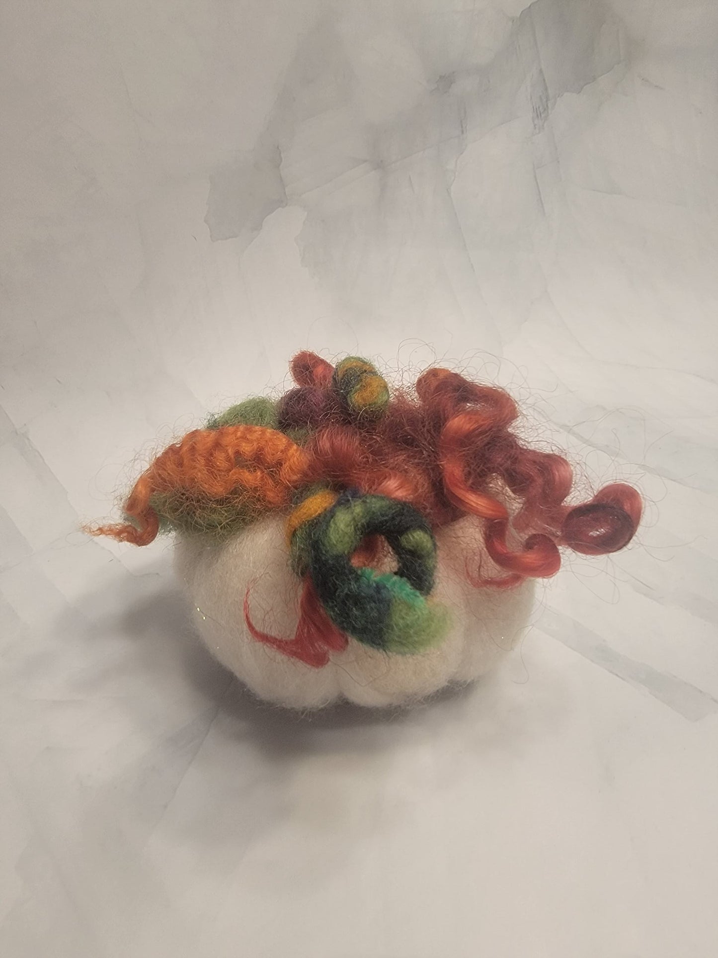 Needle Felted Pumpkin