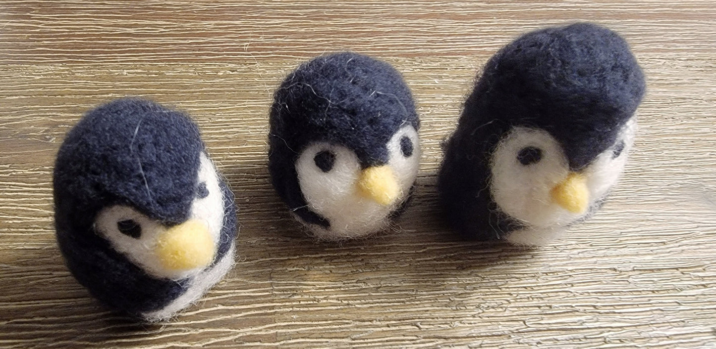 Needle Felted Mini Penguin